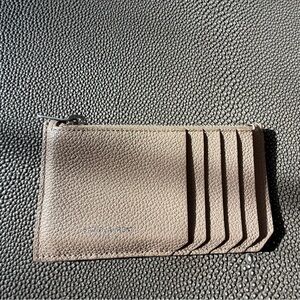 YSL Tan Leather Card Holder